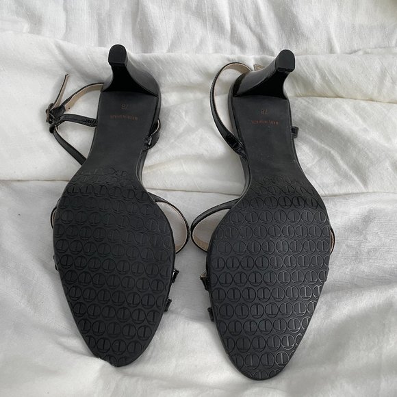 Talbots Black Patent Leather Kitten Heels-NWOT - Picture 4 of 8